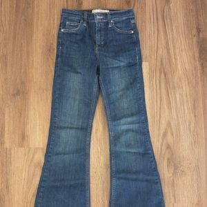 Indigo Flared Jeans